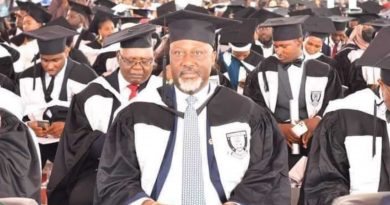 Dino Melaye Graduates from baze university as best student